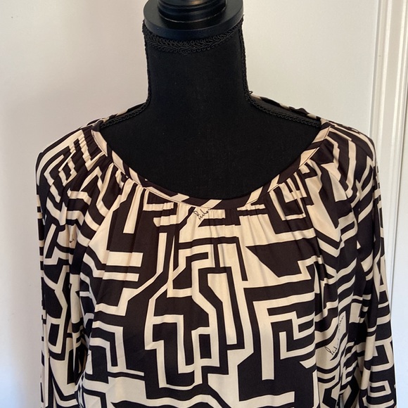 H&M Black and beige blouse - Picture 2 of 5